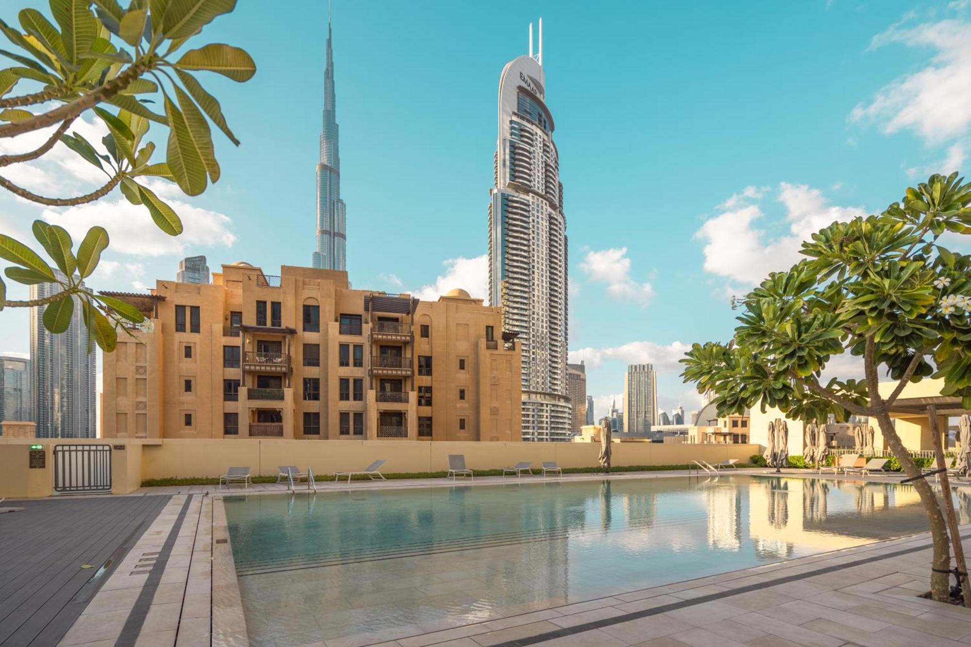 Prime Retreats @ Burj Royale By Emaar Lägenhet Dubai Exteriör bild